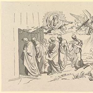 God Summons Noah and His Family into the Ark, 1827 (?). Creator: Joseph von Fuhrich