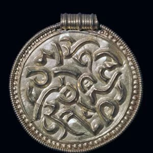 Gold bracteate from a fifth century Norwegian hoard, 6th century