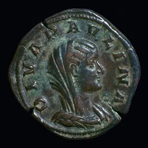Gold coin of Paulina, 3rd century