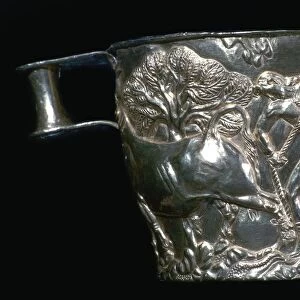 Gold Mycenaean cup, 15th century