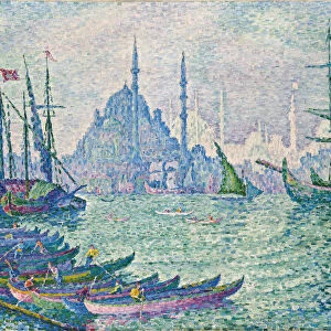 The Golden Horn, Minarets, 1907. Artist: Signac, Paul (1863-1935)