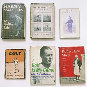 Golfing books, c1910-c1930