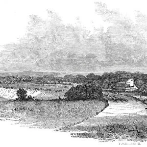 Goodwood Races, the Course, 1845. Creator: Ebenezer Landells