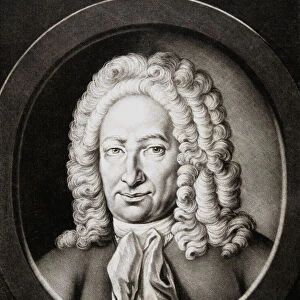 Gottfried Wilhelm von Leibniz, German philosopher and mathematician, 1781. Artist: Johann Elias Haid