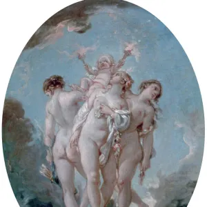 The Three Graces, c1725-1770. Artist: Francois Boucher