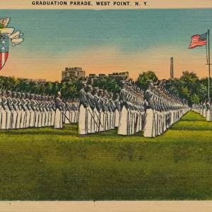 Graduation Parade, West Point, New York, c1940s