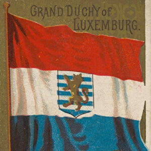 Grand Duchy of Luxemburg, from Flags of All Nations, Series 2 (N10) for Allen &