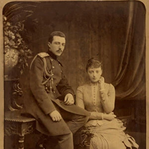 Grand Duke Michael Mikhailovich of Russia and Grand Duchess Anastasia Mikhailovna of Russia, c. 1880