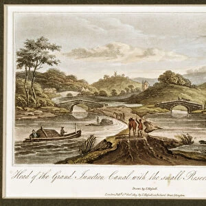 Grand Junction Canal, Braunston, Northamptonshire, 1819. Artist: John Hassell