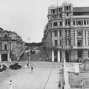 The Grand Oriental Hotel and P. & O. Building, Ceylon, c1890, (1910). Artist: Alfred William Amandus Plate