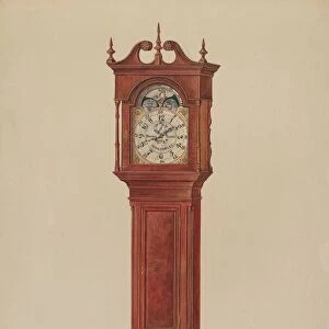 Grandfathers Clock, c. 1937. Creator: Francis Law Durand