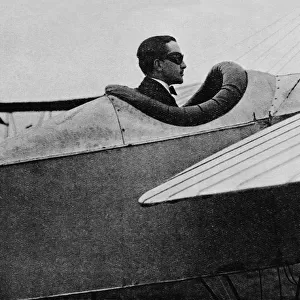 A great cross-country pilot: Mr WB Rhodes-Moorhouse, 1912 (1933). Artist: Flight Photo
