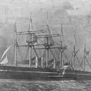The Great Eastern, 1860: The Vessel leaving Southampton on her First Voyage, June 17, (1901)