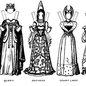 The Great Gallery of Historic Costume: How People Dressed in Henry IVs Reign, c1934
