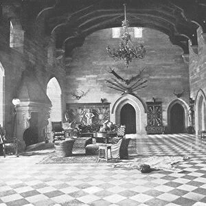 The Great Hall, Warwick Castle, Warwickshire, 1894. Creator: Unknown