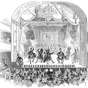 The Great Highland Bagpipe Competition, at the Theatre Royal, Edinburgh, 1844