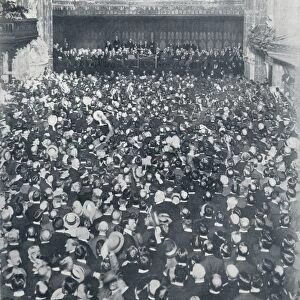 The Great Recruiting Meeting at the London Guildhall, 1914