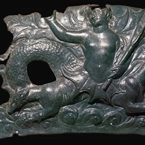 Greek bronze of Scylla