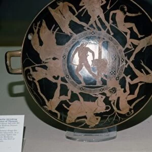 Greek Red-figured Kylix, (Drinking Cup), c440-430 BC. Artist: Codrus Painter