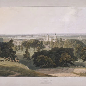 Greenwich Park, London, 1804. Artist: William Daniell