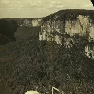 The Grose Valley, Blue Mountains, N. S. W. Australia, 1909. Creator: George Rose