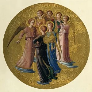 A Group of Angels, 15th century, (c1909). Artist: Fra Angelico