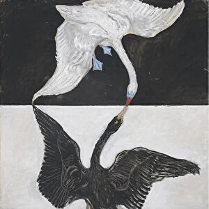 Group IX / SUW, No. 1, The Swan, No. 1, 1914-1915. Creator: Hilma af Klint (1862-1944)