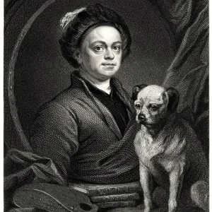 Gulielmus Hogarth, 19th century. Artist: James Mollison