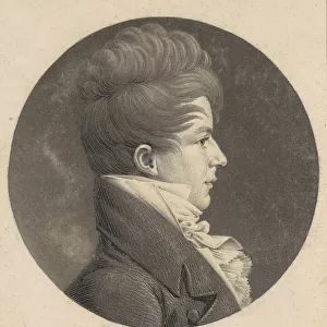 Guy L. Trigg, 1808. Creator: Charles Balthazar Julien Fevret de Saint-Memin