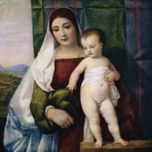 The Gypsy Madonna, c1510, (1937). Artist: Titian