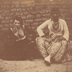 Two Gypsy Women, 1850s-60s. Creator: Unknown