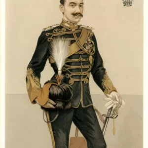 H A C, the Earl of Denbigh, 1894. Artist: Spy