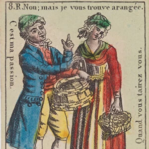 Hab.t de l Autriche from Playing Cards (for Quartets) Costumes des Peuples Etrangers... 1700-1799. Creator: Anon