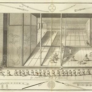 The hall of audience of the Dutch Ambassadors. (From The History of Japan by Engelbert Kaempfer), 17 Artist: Anonymous