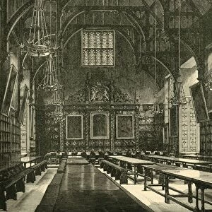 Hall of Trinity College, 1898. Creator: Unknown
