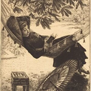 The Hammock (Le hamac), 1880. Creator: James Tissot