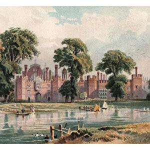 Hampton Court Palace, 1880