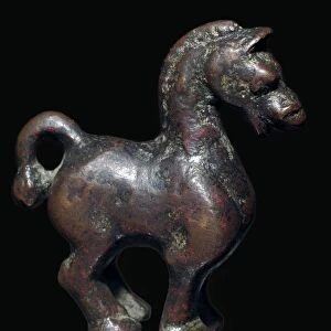 Han Dynasty Chinese bronze horse