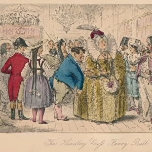 The Handley Cross Fancy Ball, 1854. Artist: John Leech