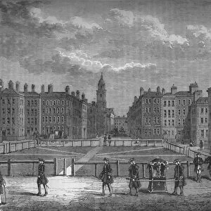 Hanover Square, Westminster, London, in 1750, c1800 (1878)