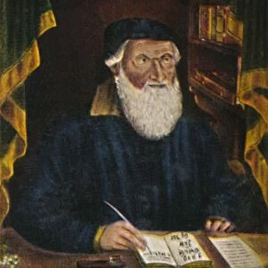 Hans Sachs 1494-1576. Kupferstich von Hans Weygel, 1934