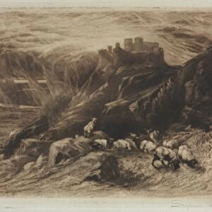 Harlech (A Second Plate), 1880. Creator: Francis Seymour Haden (British, 1818-1910)