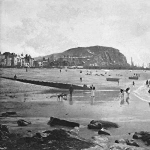 Hastings Old Town and Beach, c1896. Artist: Carl Norman