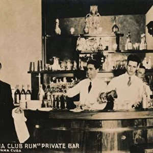 Havana Club Rum, Private Bar, Havana, Cuba, c1900s
