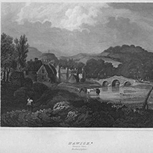 Hawick. (General View. ) Roxburghshire, 1814. Artist: John Greig