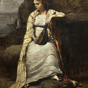 Haydee. Artist: Corot, Jean-Baptiste Camille (1796-1875)