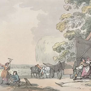 Haymakers, 1787. 1787. Creator: Thomas Rowlandson