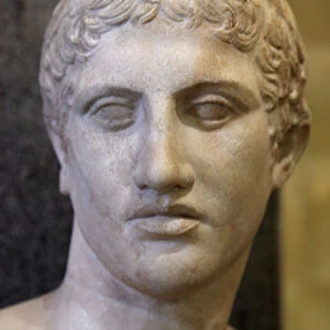 Head of an athlete, early 1st century
