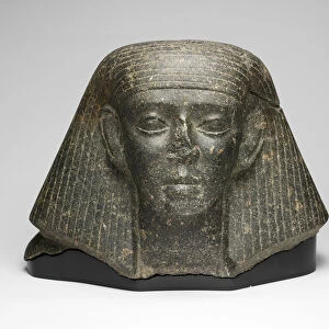 Head of an Official, Egypt, Middle Kingdom, Dynasty 13 (1773-1650 BCE). Creator: Unknown