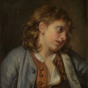 Head of a Young Boy, 1763. Creator: Jean-Baptiste Greuze